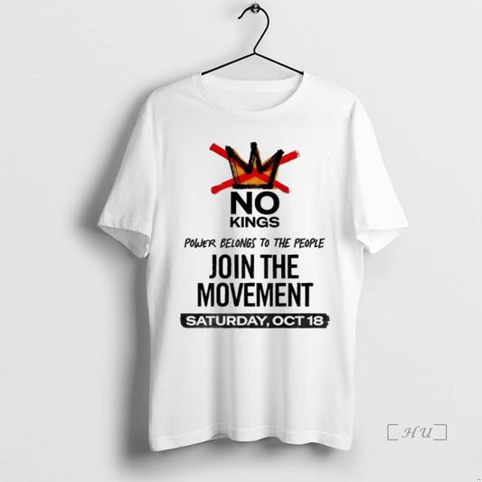 Officials No Kings Power Belongs To The People Join The Movement - clothing by TeeHivey.com