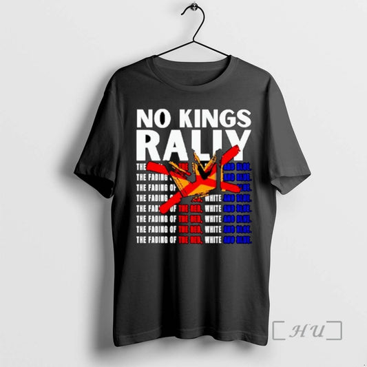 Officials No Kings Rally The Fading Of The Red White And Blue Ornaments - clothing by TeeHivey.com