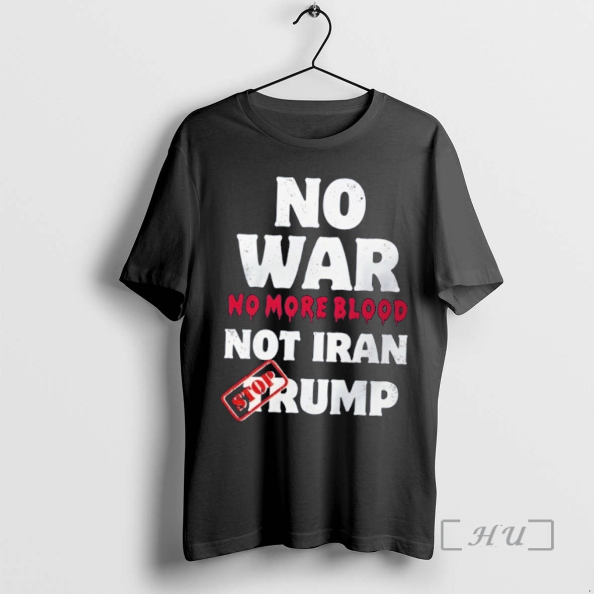 Officials No War No More Blood Not Iran Stop Trump Potriots Premium T Shirts Sweater
