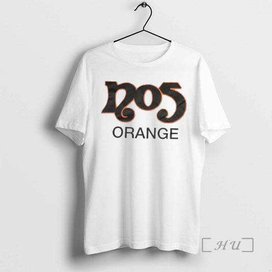 Officials No5 Orange Logo - clothing by TeeHivey.com