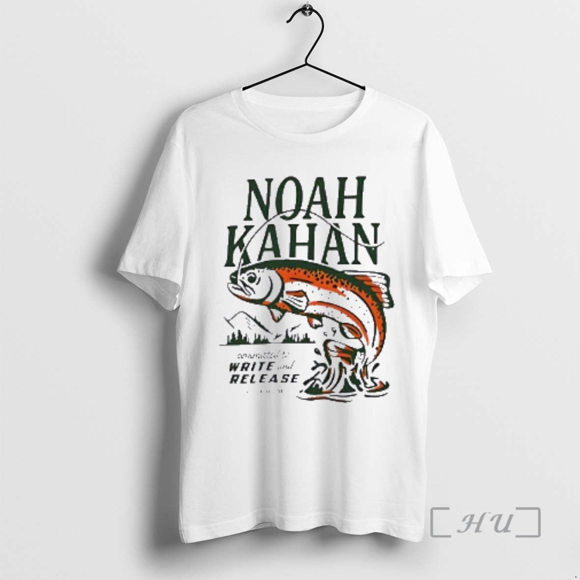 Officials Noah Kahan Committed To Write And Release Fishing - clothing by TeeHivey.com