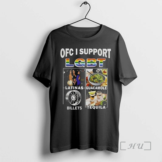Officials Ofc I Support Lgbt Latinas Guacamole Billets Tequila - clothing by TeeHivey.com