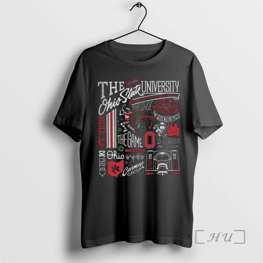 Officials Ohio State Heritage Collage - clothing by TeeHivey.com