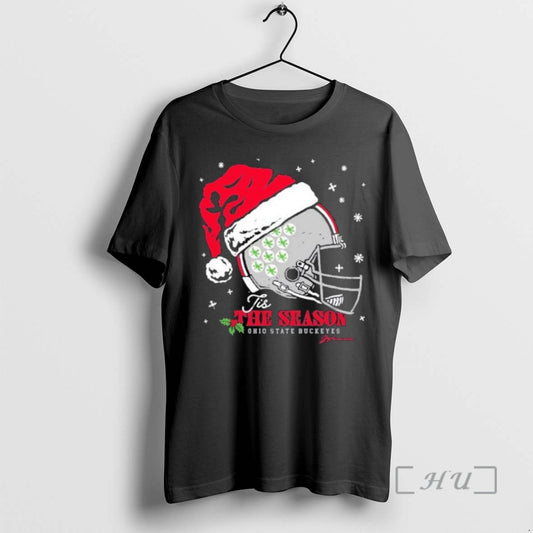 Officials Ohio State Santa Helmet Tis The Season - clothing by TeeHivey.com