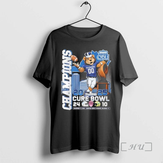 Officials Old Dominion Monarchs 025 Staffdna Cure Bowl Champions - clothing by TeeHivey.com