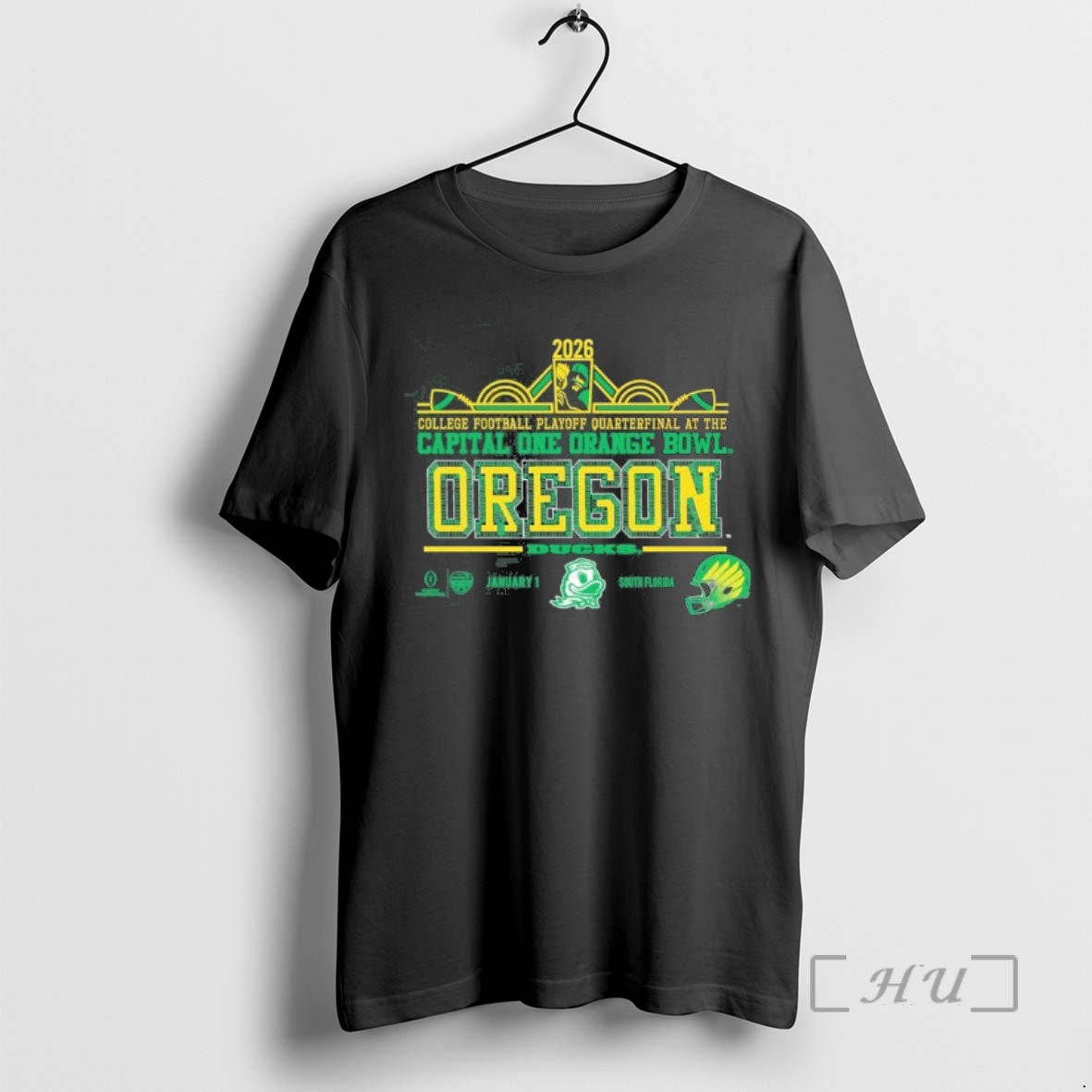 Officials Oregon 2026 Cfp Orange Bowl Art Deco Player - clothing by TeeHivey.com
