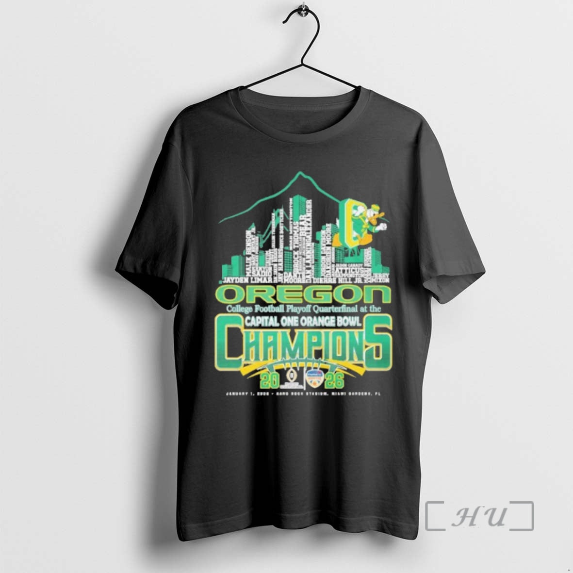 Officials Oregon Capital One Orange Bowl Champions 2026 - clothing by TeeHivey.com