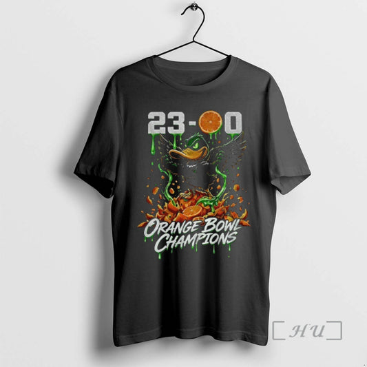 Officials Oregon Duck Football Orange Bowl Champions Shuts Out Texas Tech 23 0 Premium - clothing by TeeHivey.com