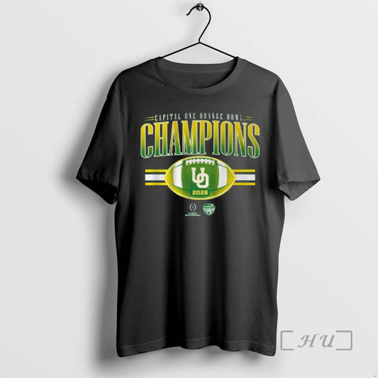 Officials Oregon Football Cfp Orange Bowl Champions 2026 - clothing by TeeHivey.com