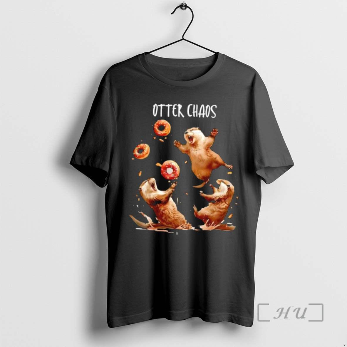Officials Otter Chaos Three Otters Playing - clothing by TeeHivey.com