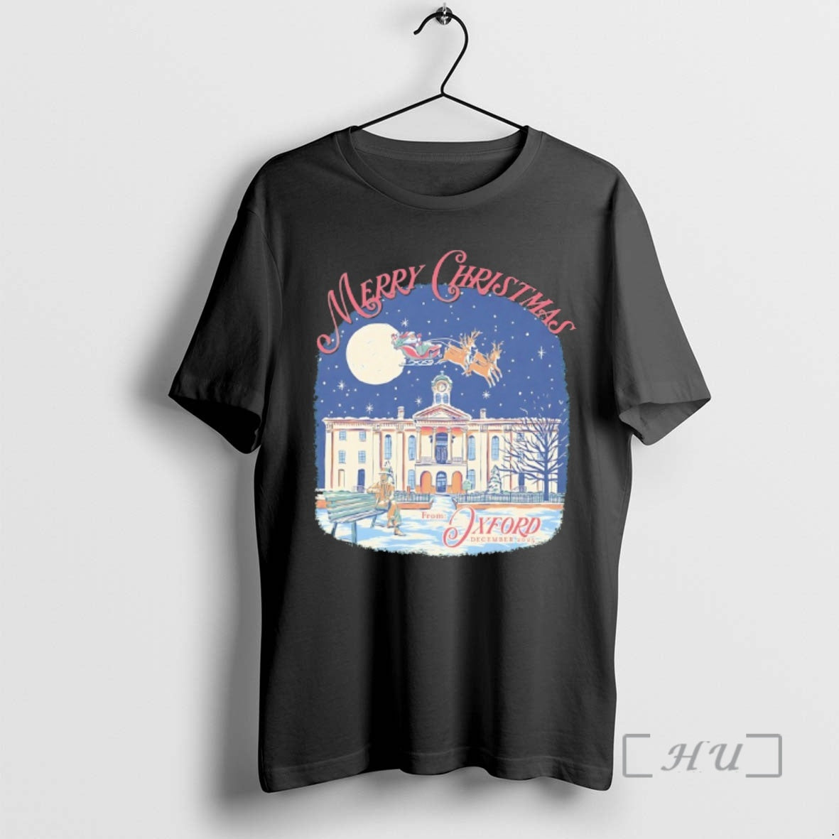 Officials Oxford Mississippi Merry Christmas - clothing by TeeHivey.com