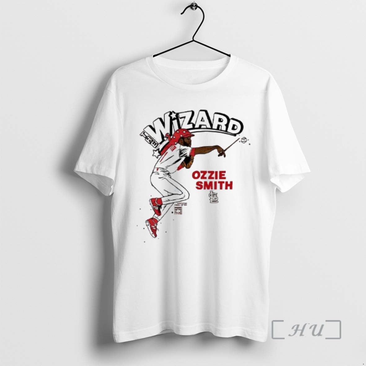 Officials Ozzie Smith The Wizard Cardinals Baseball Caricatures Woman - clothing by TeeHivey.com