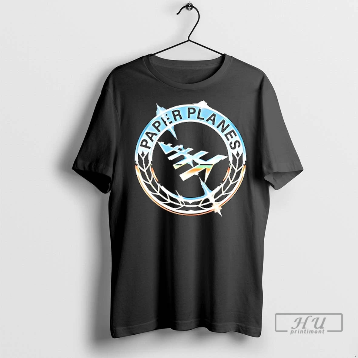 Officials Paper Planes First Class Chrome Ladies T Shirt