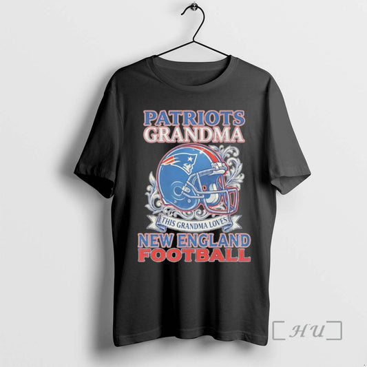 Officials Patriots Grandma This Grandma Loves New England Football Helmet