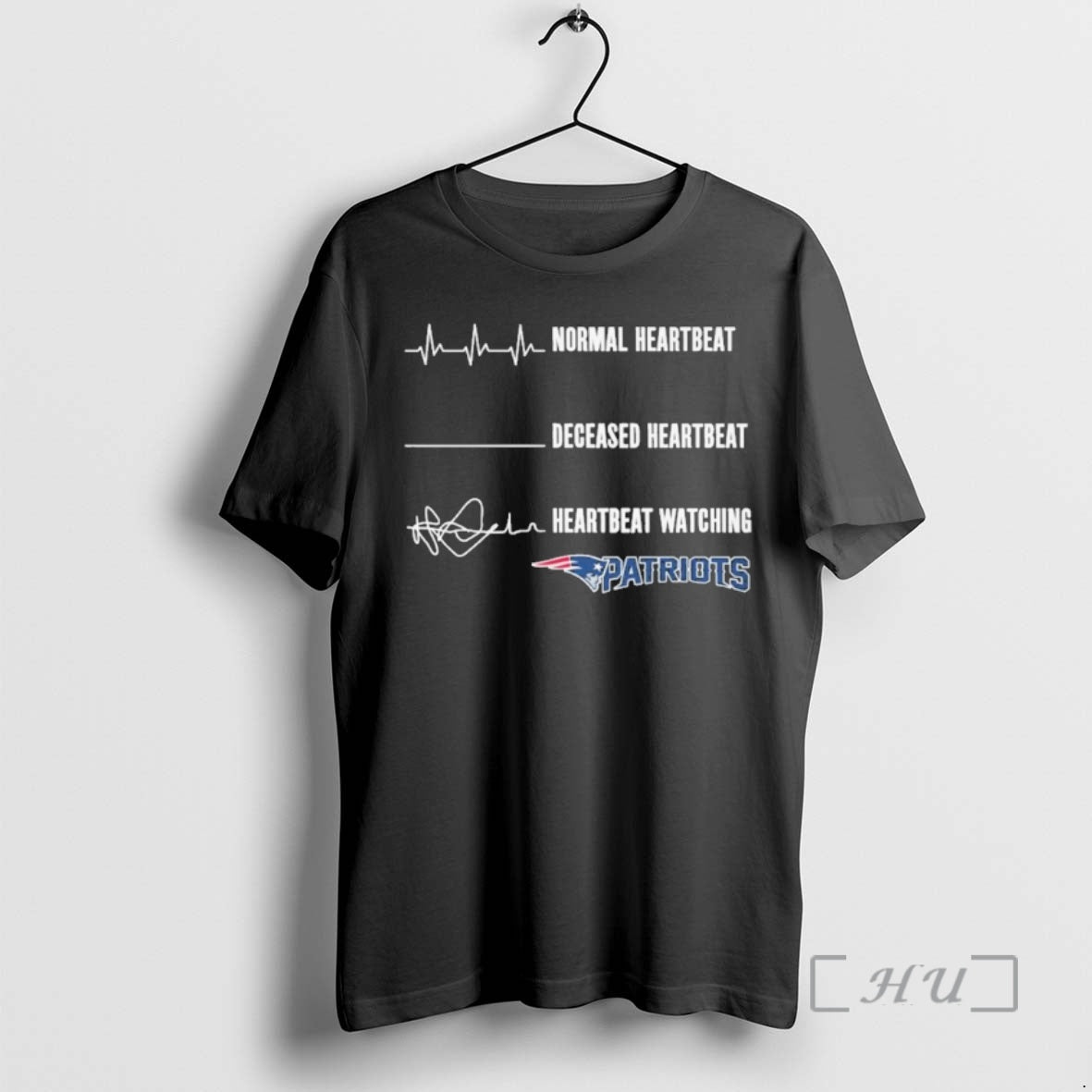 Officials Patriots Normal Heartbeat Deceased Heartbeat Heartbeat Watching - clothing by TeeHivey.com