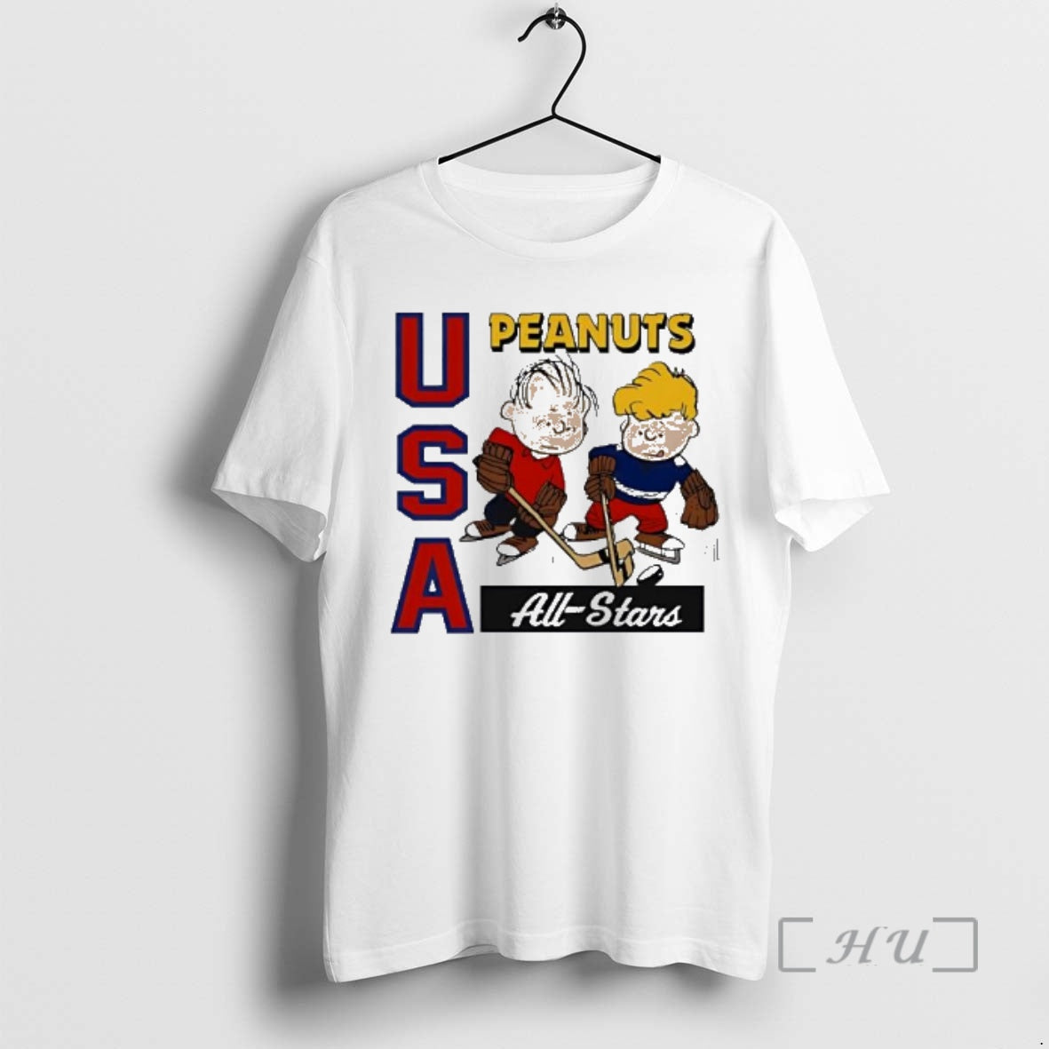 Officials Peanuts X Usa Hockey All Stars Cartoon - clothing by TeeHivey.com