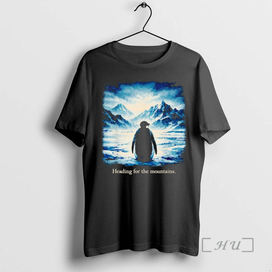 Penguin But Why Heading For The Mountains - clothing by TeeHivey.com