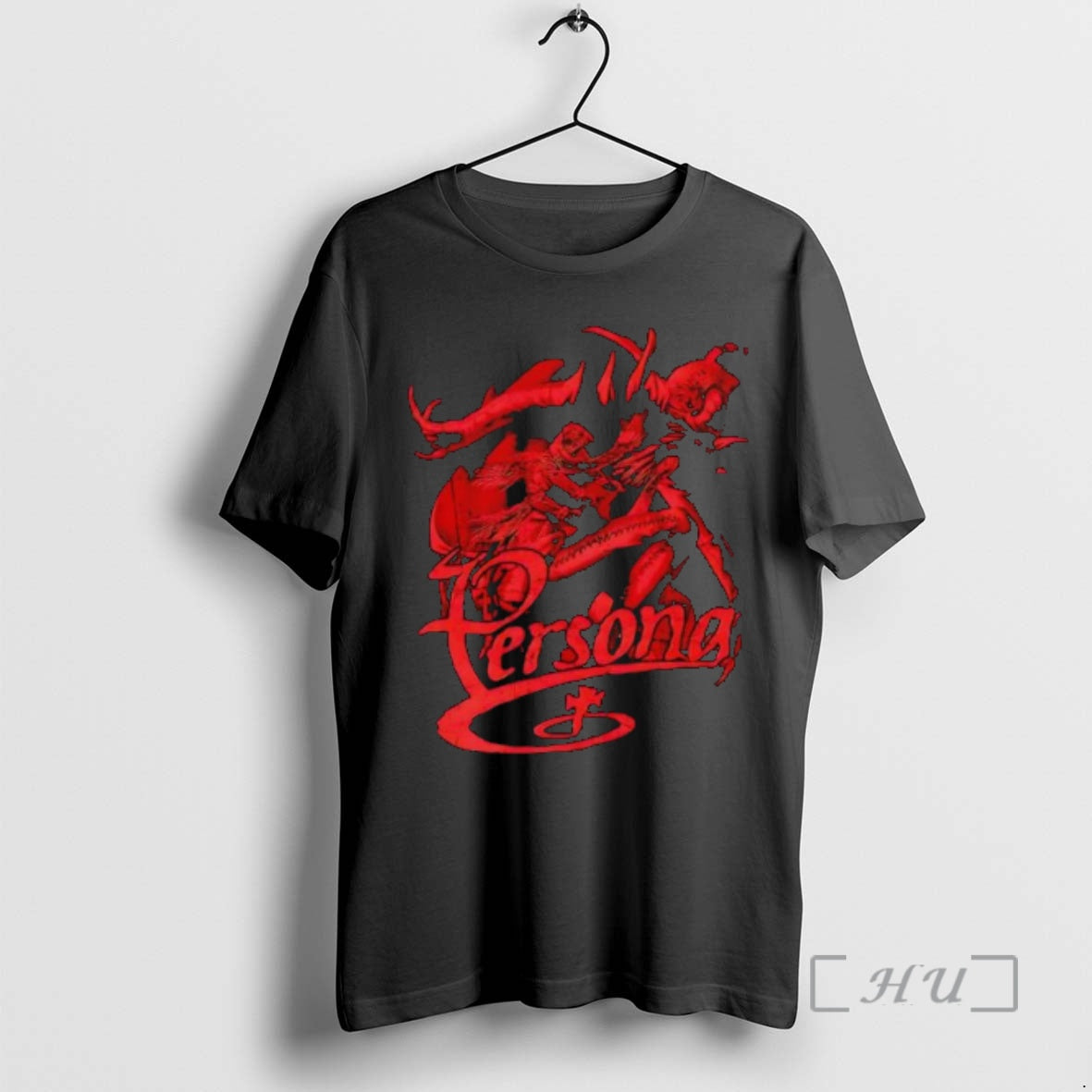 Officials Persona Arsene Protagonist Red Silhouette Gothic Anime Design