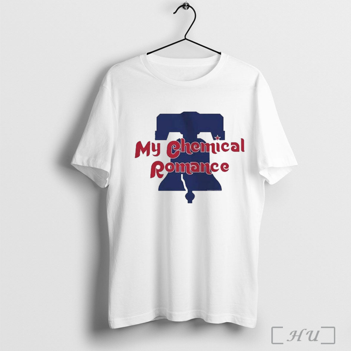 Officials Philadelphia Phillies X My Chemical Romance Bell Logo T Shirt