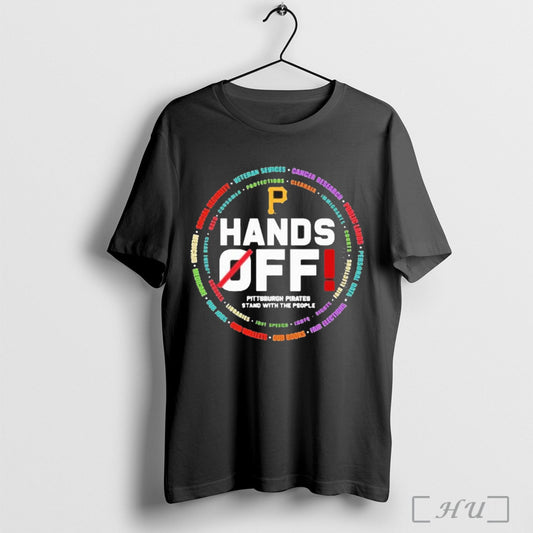 Officials Pittsburgh Pirates Logo Hands Off Seattle Mariners Stand With The People T Shirt