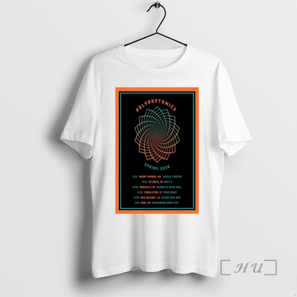 Officials Polyrhythmics Spring Tour 2026 - clothing by TeeHivey.com
