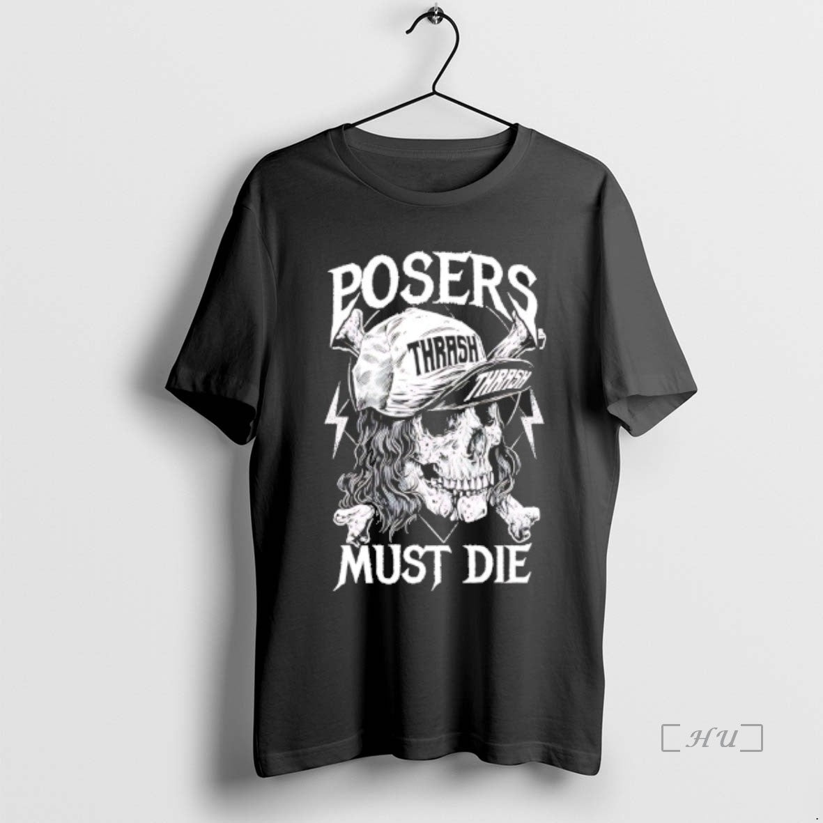 Officials Posers Must Die Skull - clothing by TeeHivey.com