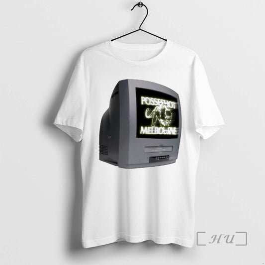 Officials Posseshot Melbourne Tv Glow Front Print - clothing by TeeHivey.com