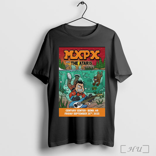Officials Poster Mxpx Friday September 26 2025 Century Center In Bend Or T Shirt