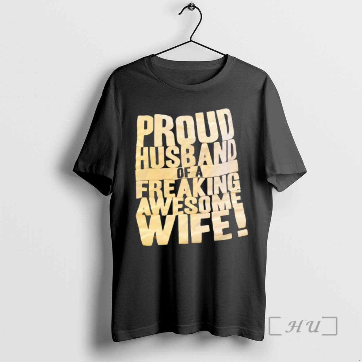 Officials Proud Husband Of A Freaking Awesome Wife Text - clothing by TeeHivey.com