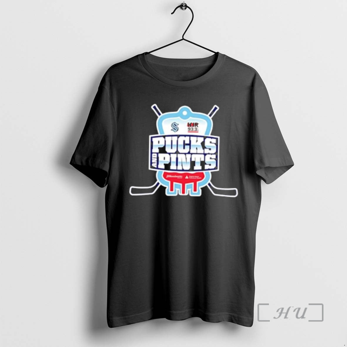 Officials Pucks And Pints Blood Drive Hockey - clothing by TeeHivey.com