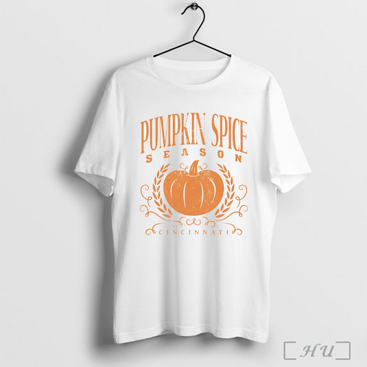 Officials Pumpkin Spice Season Cincinnati T Shirt