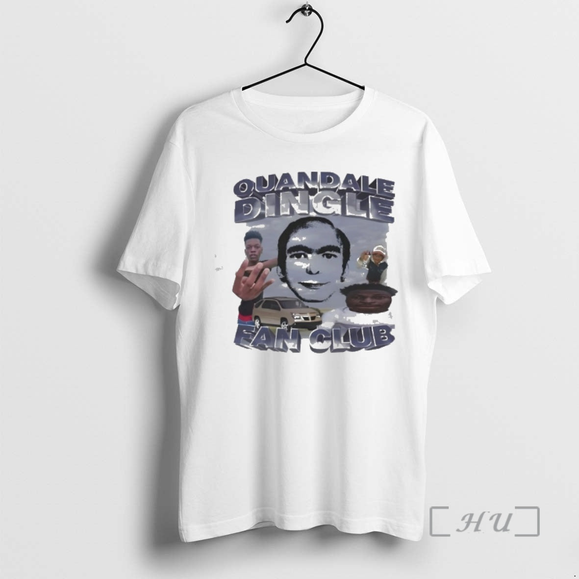 Officials Quandale Dingle Fan Club Dream This Man Face - clothing by TeeHivey.com