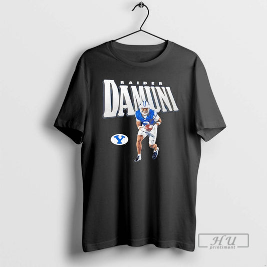 Officials Raider Damuni Illustrated Byu Cougars T Shirt