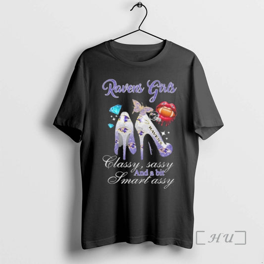 Officials Ravens Girls High Heels Classy Sassy And A Bit Smart Assy Lip Premium - clothing by TeeHivey.com