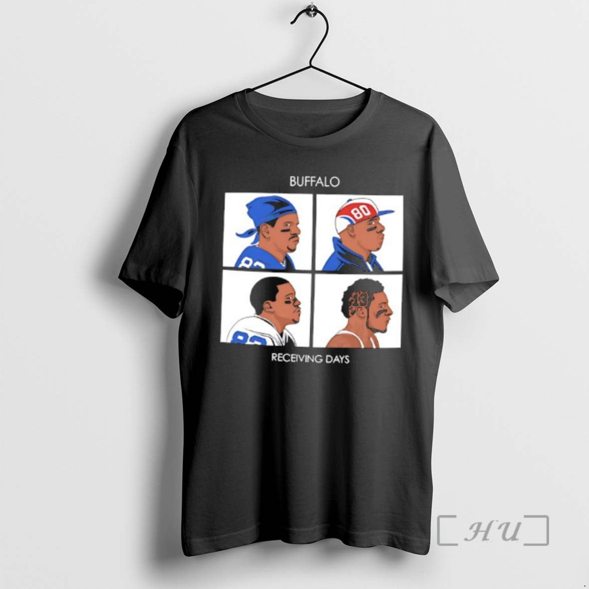 Officials Receiving Days Buffalo Players Graphic - clothing by TeeHivey.com