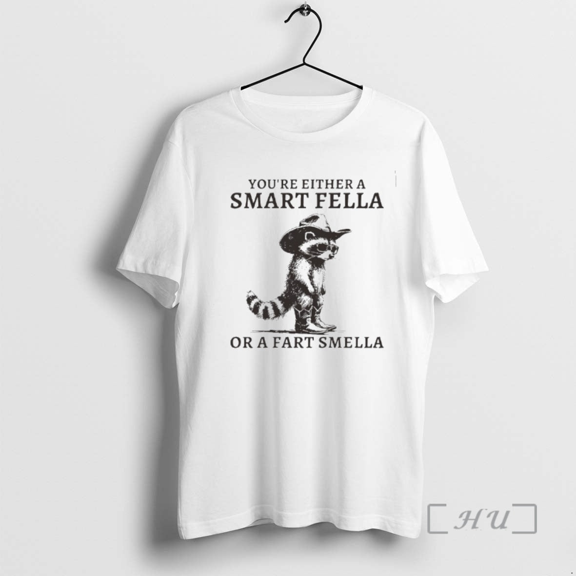 Officials Retro Smart Fella Raccoon Youre Either A Smart Fella - clothing by TeeHivey.com