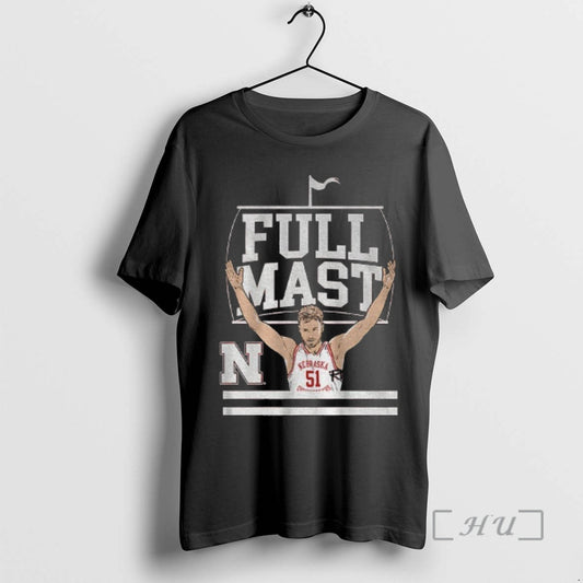 Officials Rienk Mast Full Mast Nebraska Cornhuskers Basketball Cartoon Signature - clothing by TeeHivey.com