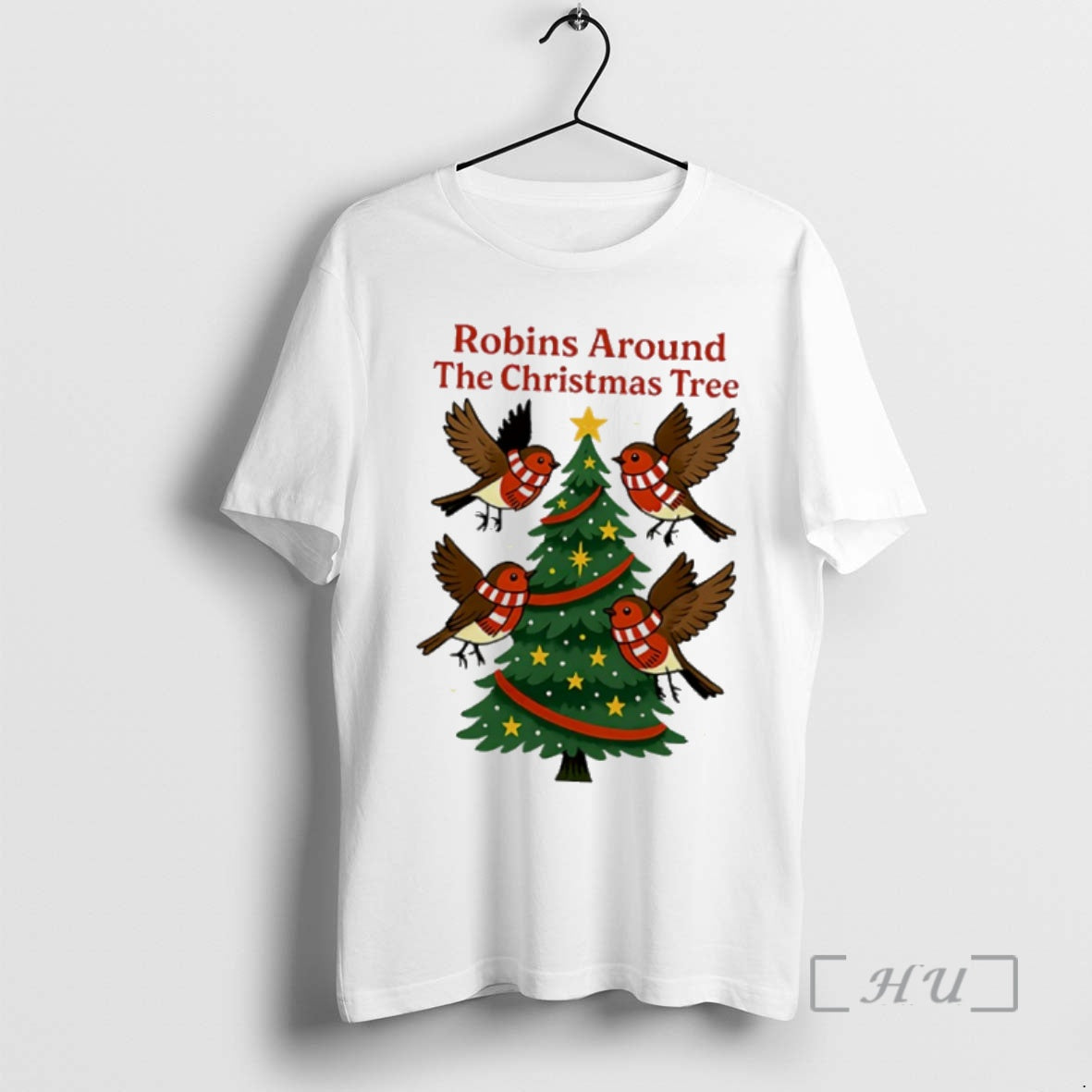 Officials Robins Around The Christmas Tree Cheltenham Town - clothing by TeeHivey.com