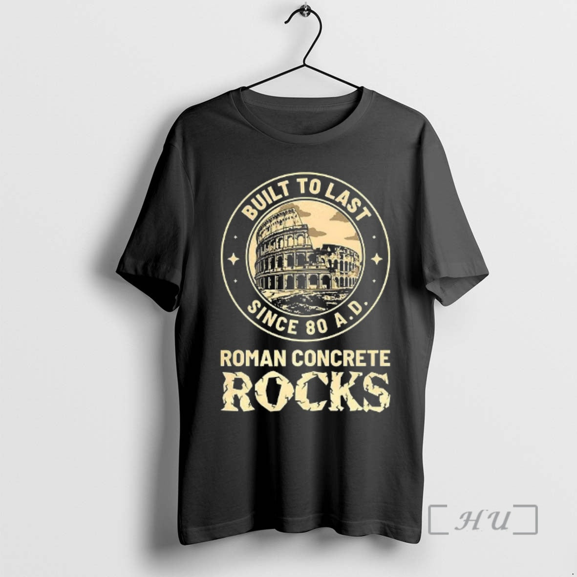 Officials Roman Concrete Rocks Built To Last Since 80 Ad Colosseum Logo Premium T Shirts - clothing by TeeHivey.com