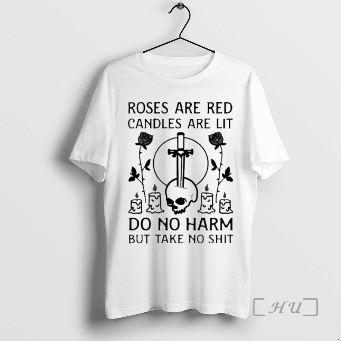 Officials Roses Are Red Candles Are Lit Do No Harm But Take No Shit Premium - clothing by TeeHivey.com