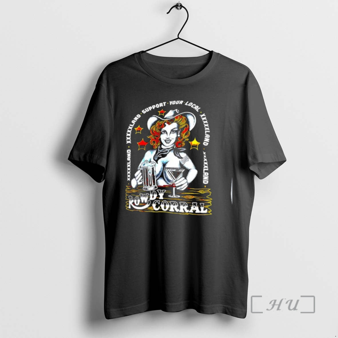 Officials Rowdy Corral Support Your Local Xxxxxland - clothing by TeeHivey.com