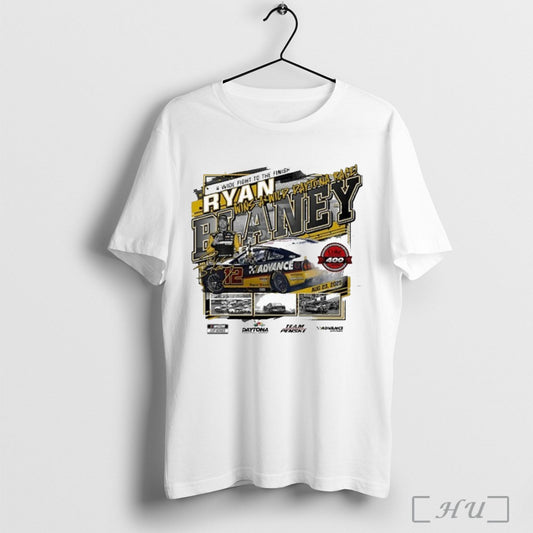 Officials Ryan Blaney 4 Wide Fight To The Finish Checkered Flag Sports 2025 Coke Zero