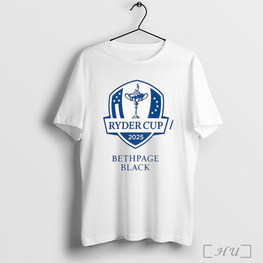 Officials Ryder Cup Bethpage Black Footjoy 2025 Logo T Shirt