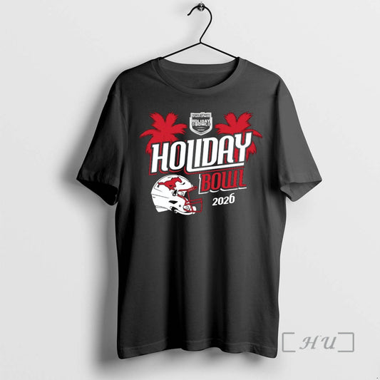 Officials Smu Mustangs 2026 Holiday Bowl Helmet - clothing by TeeHivey.com