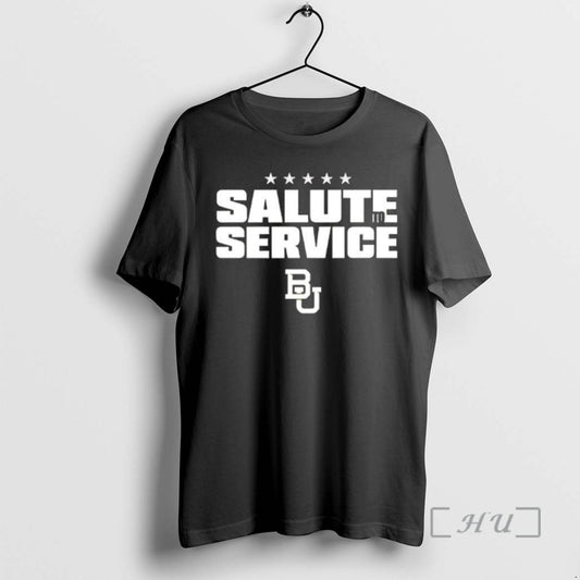 Officials Salute To Service Baylor University Logo - clothing by TeeHivey.com