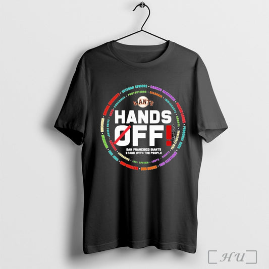 Officials San Francisco Giants Logo Hands Off Seattle Mariners Stand With The People