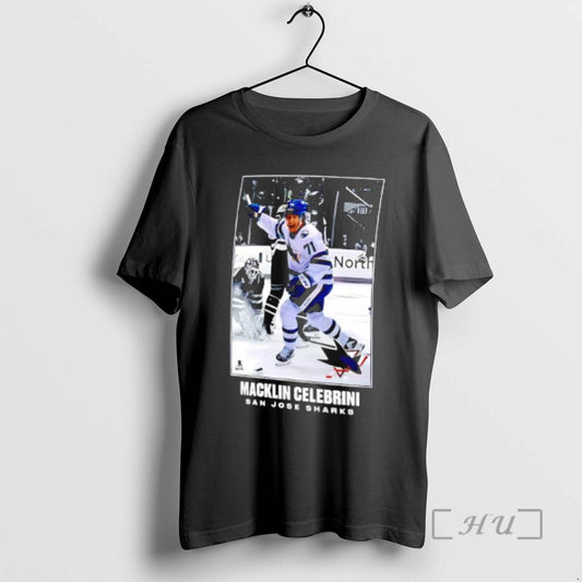 Officials San Jose Sharks Macklin Celebrini Nhl Moments Legacy - clothing by TeeHivey.com
