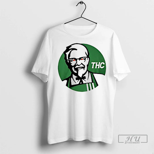 Officials Sanders Thc Kfc Parody Logo Ladies T Shirt