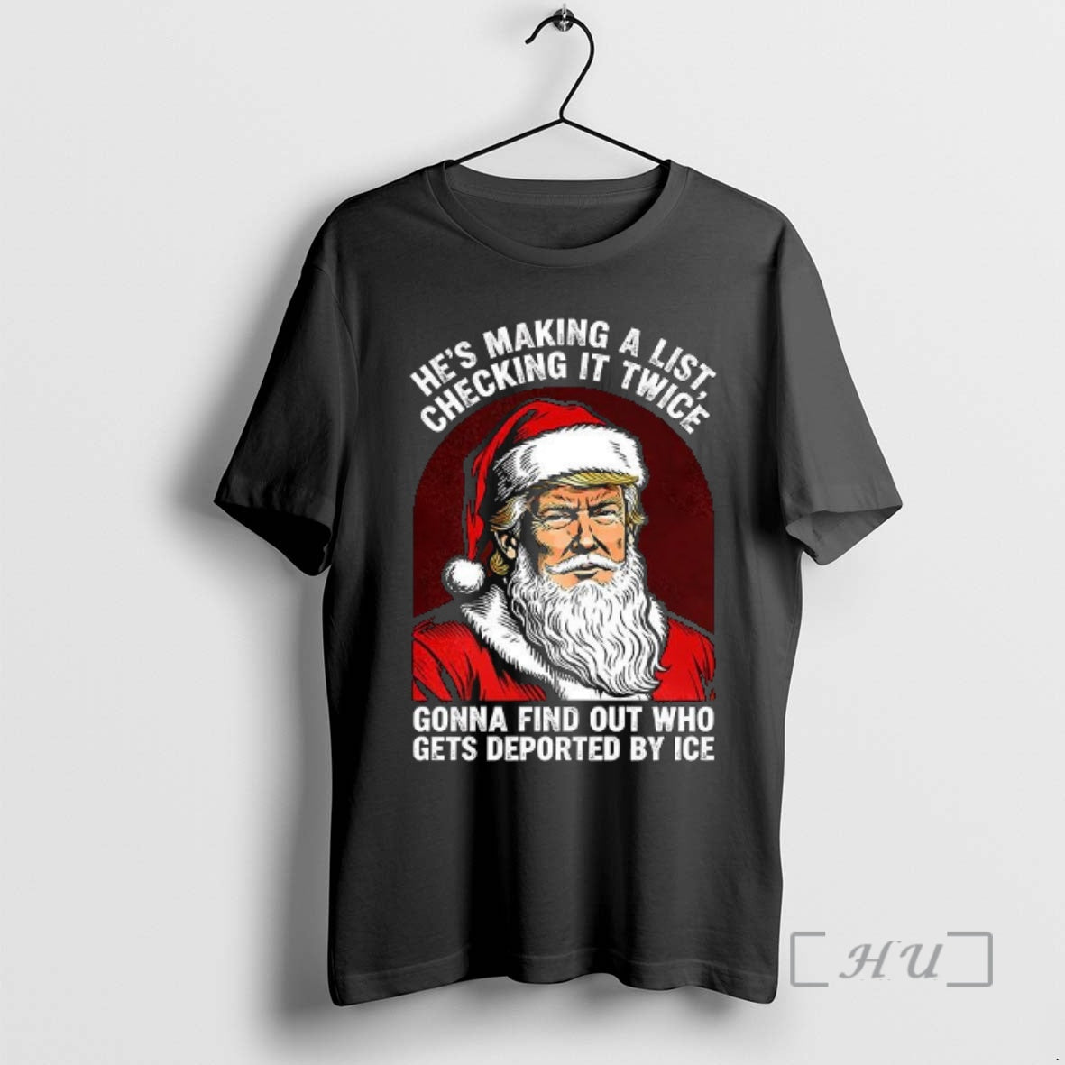 Officials Santa Trump Hes Making A List Checking It Twice - clothing by TeeHivey.com