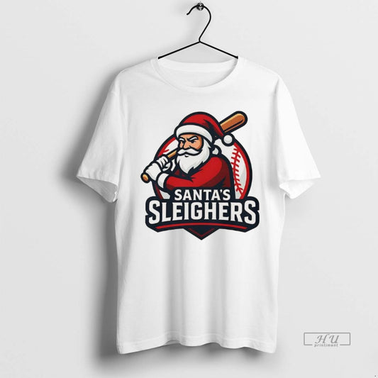 Officials Santas Sleighers Baseball - clothing by TeeHivey.com